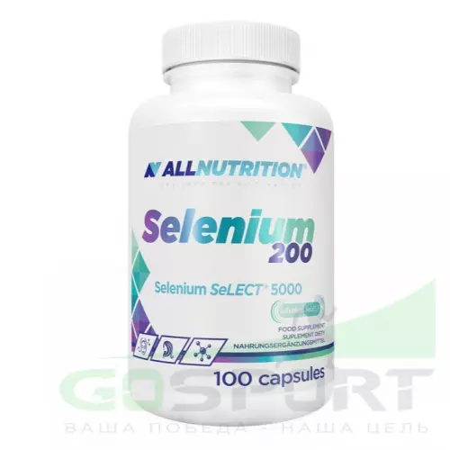  All Nutrition SELENIUM 200 100 капсул