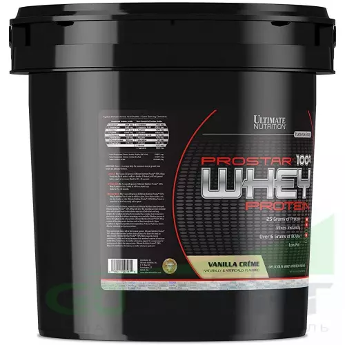  Ultimate Nutrition Prostar Whey 4540 г, Ванильный крем