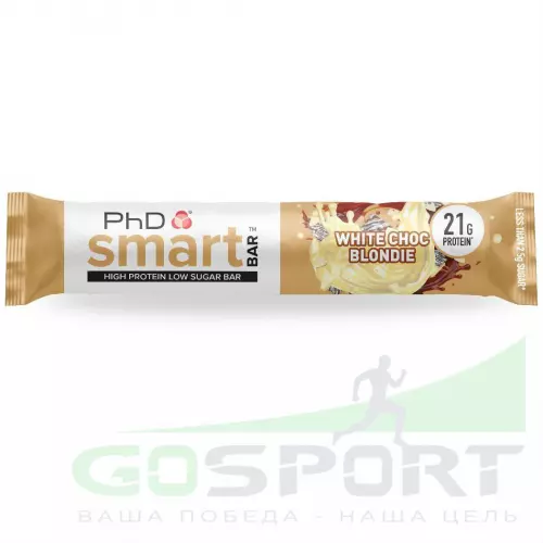 Протеиновый батончик PhD Nutrition Smart Bar 64 г, Белый шоколад