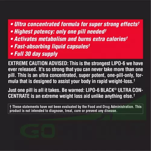  NUTREX Lipo-6 Black Extreme Weight Loss Support ultra concentrate AMZ 60 капсул