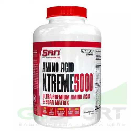 Аминокислоты SAN Amino Acid Xtreme 5000 320 таблеток