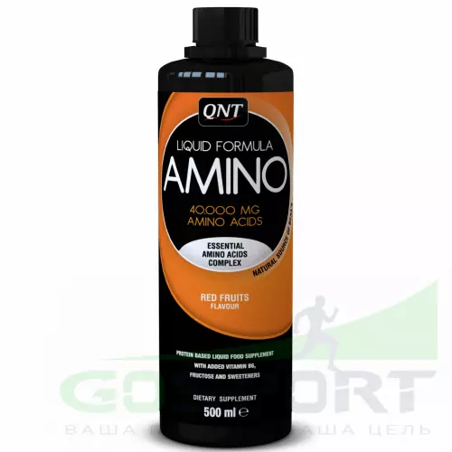  QNT Amino Acid Liquid 500 мл, Красные фрукты