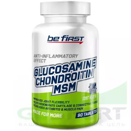  Be First Glucosamine Chondroitin MSM (глюкозамин хондроитин МСМ) 90 таблеток