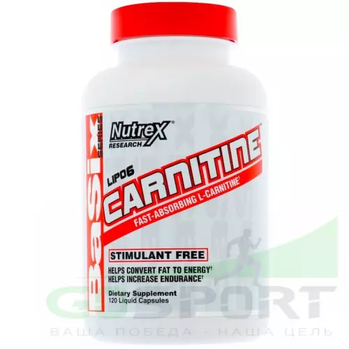  NUTREX Lipo-6 Carnitine 120 капсул