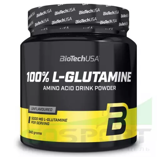 L-Глютамин BiotechUSA 100% L-Glutamine 240 г