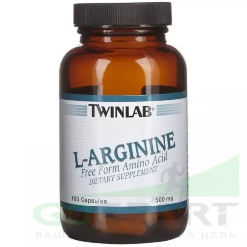  Twinlab L-Arginine 500 mg (DUBL) 90 капсул