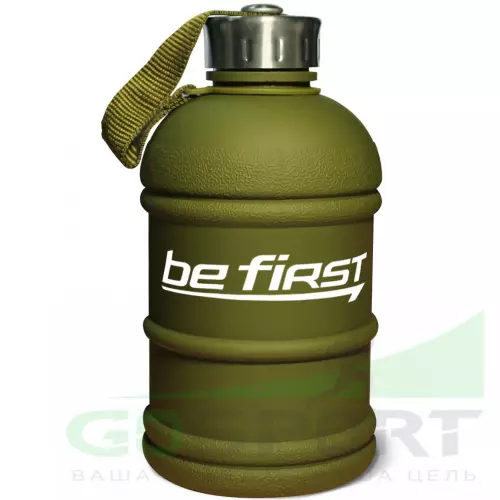  Be First Бутылка для воды Be First 1300 мл (матовая TS1300-FOROST) 1300 мл, Хаки