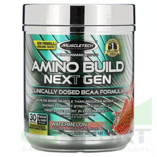 Аминокислоты MuscleTech Amino Build Next Gen 263-278 г, Арбуз
