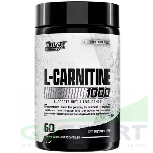  NUTREX Lipo-6 Carnitine 1488.1 mg (US) 60 капсул