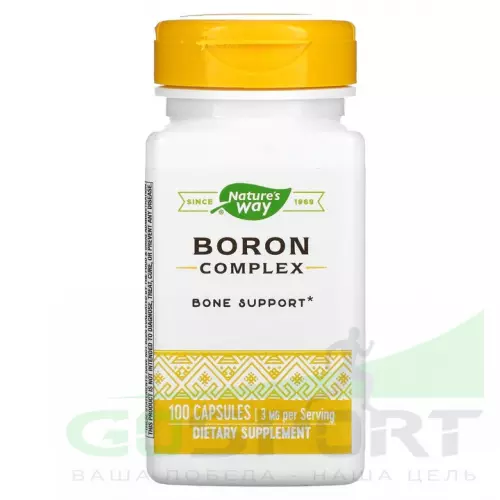  Nature's Way Boron Complex 3 mg 100 капсул