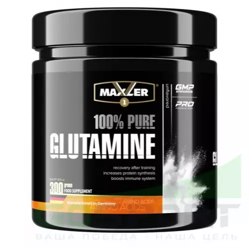 L-GLUTAMINE MAXLER Glutamine 300 г, Нейтральный