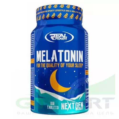  Real Pharm Melatonine 1 mg 180 таблеток
