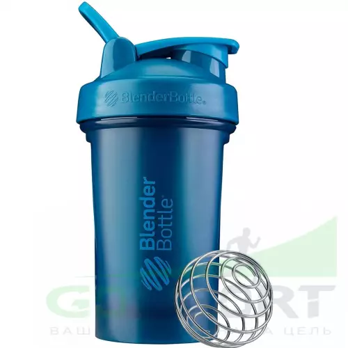  BlenderBottle Classic V2 591мл Full Color Ocean Blue 591 мл / 20 oz, Синий