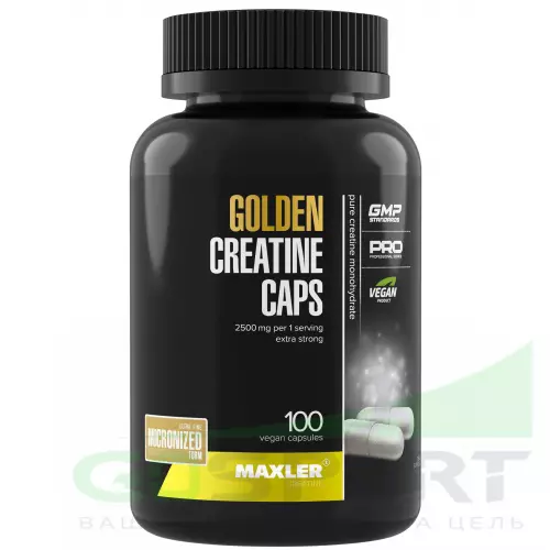  MAXLER 100% Golden Creatine 100 веган капсул