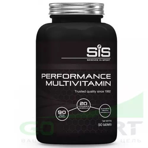 Витаминный комплекс SCIENCE IN SPORT (SiS) PERFORMANCE MULTIVITAMIN 90 таблеток