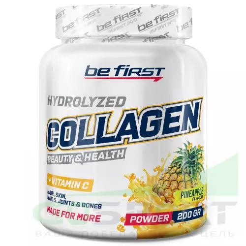 Be First Collagen + vitamin C powder (коллаген с витамином С) 200 г, Ананас