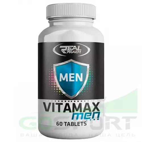 Витаминный комплекс Real Pharm Vitamax MEN 60 таблеток