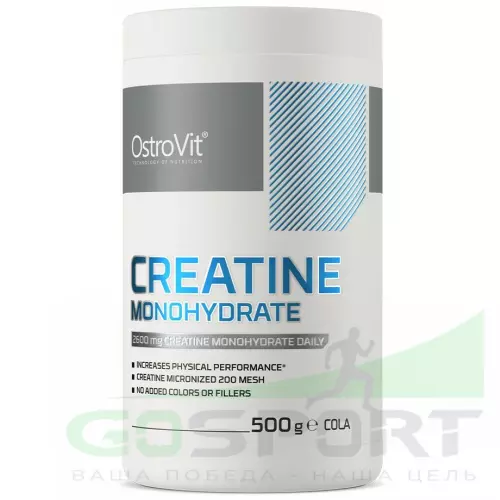  OstroVit Creatine Monohydrate 500 г, Кола