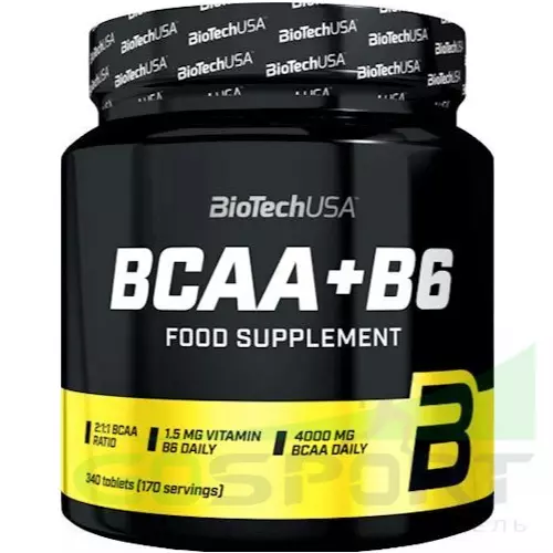 БСАА BiotechUSA BCAA+B6 2:1:1 340 таблеток
