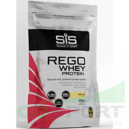  SCIENCE IN SPORT (SiS) REGO Whey Protein 450 г, Ваниль