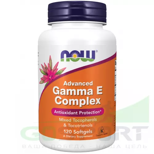  NOW FOODS Advanced Gamma E 120 гелевые капсулы