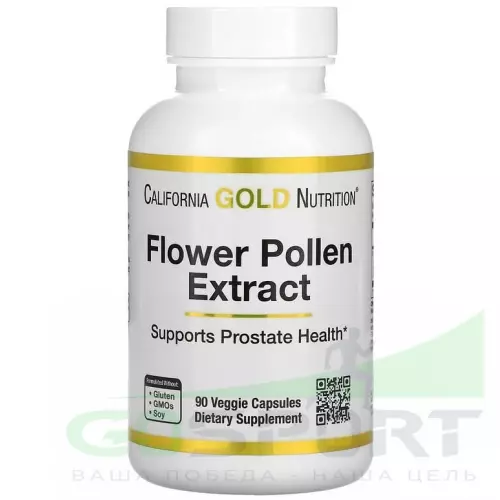  California Gold Nutrition Graminex Flower Pollen Extract 90 вегетарианских капсул