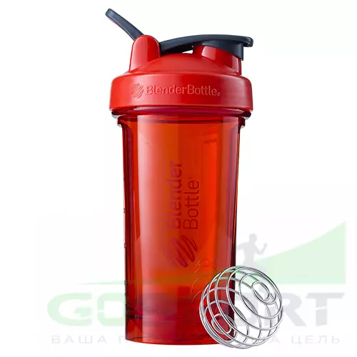 Шейкер BlenderBottle Pro24 Tritan™ Full Color 710 мл / 24 oz, Красный