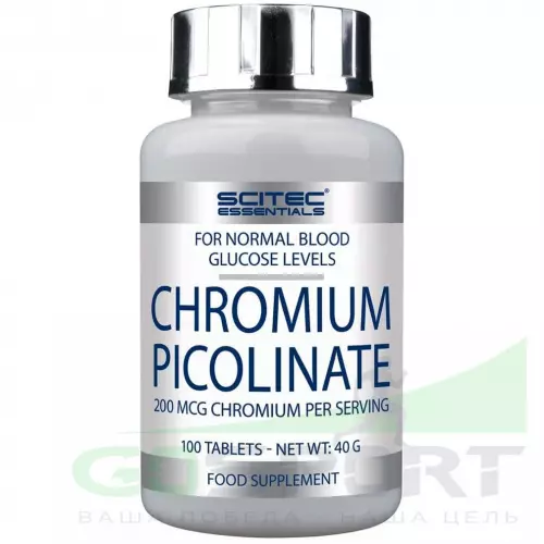  Scitec Nutrition Chromium Picolinate 100 таблеток