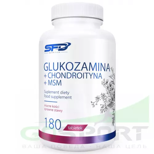  SFD Glukozamina+Chondroityna +MSM 180 таблеток