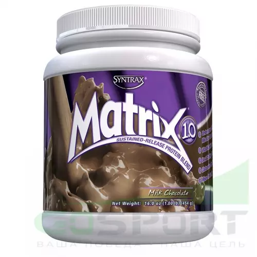  SYNTRAX Matrix 1 lbs 454 г, Молочный шоколад