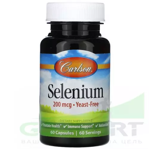  Carlson Labs Selenium 60 капсул