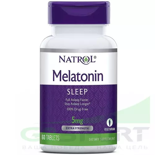  Natrol Melatonin 5 mg 60 таблеток