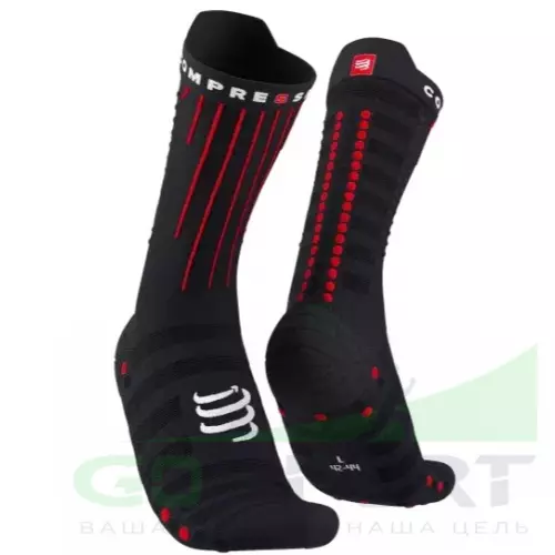 Компрессионные носки Compressport Носки Aero Черный/Красный T3