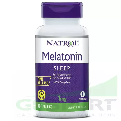  Natrol Melatonin 1 mg 90 таблеток