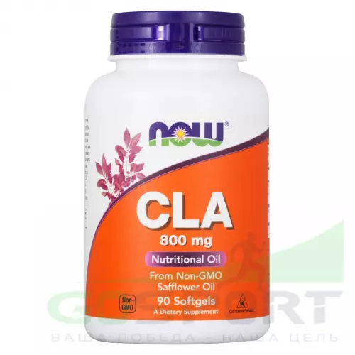  NOW FOODS CLA 800 mg 90 капсул