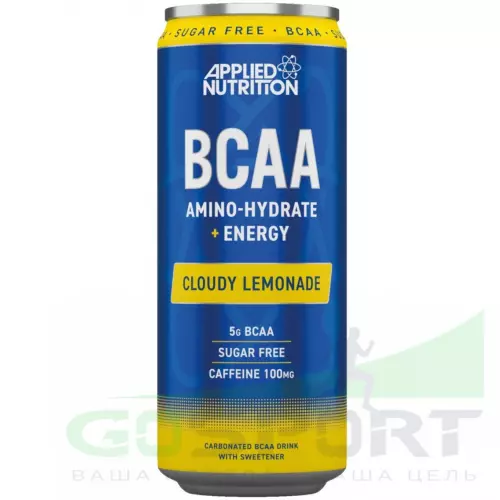  Applied Nutrition BCAA - Functional Drink CANS 330 мл, Облачный Лимонад
