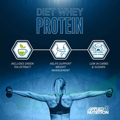  Applied Nutrition Diet Whey 1000 г, Шоколадный десерт