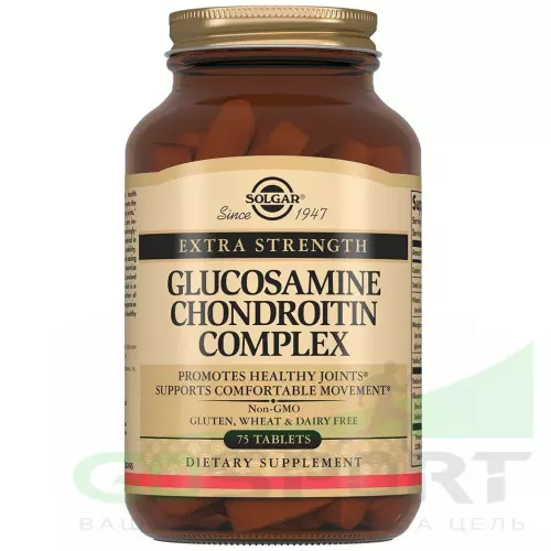  Solgar Glucosamine Chondroitin Complex 75 таблеток