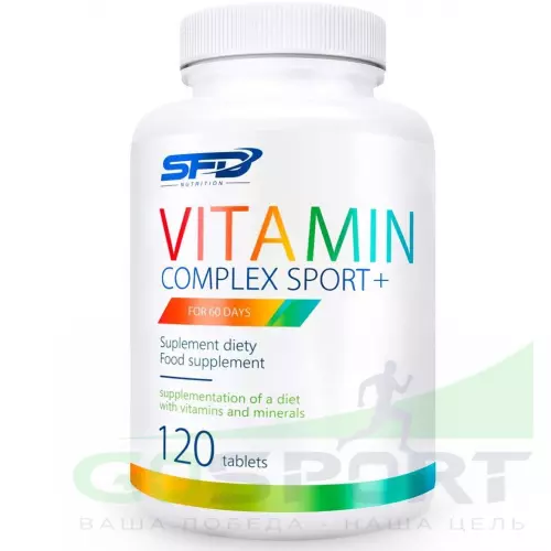 Витаминный комплекс SFD Vitamin complex Sport+ 120 таблеток