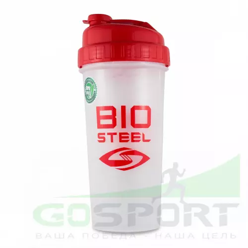  BioSteel Shaker Cup 700 мл 700 мл, Белый/Красный