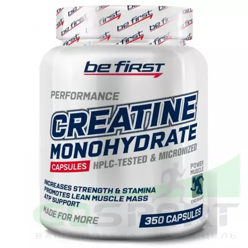  Be First Creatine Monohydrate Capsules (креатин моногидрат) 350 капсул