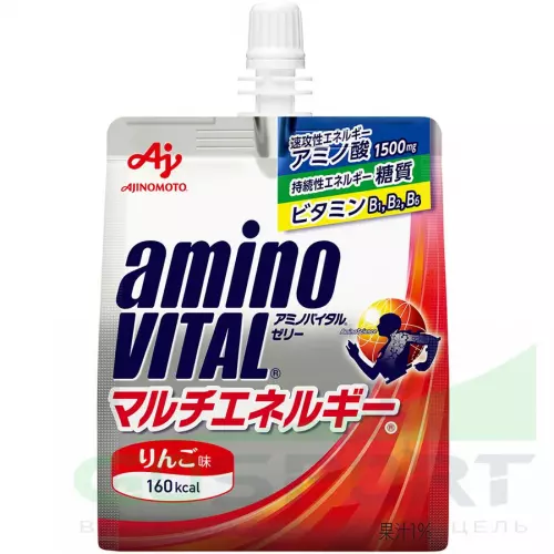 Гель питьевой AminoVITAL AJINOMOTO aminoVITAL® Multi Energy 1 саше, Яблоко