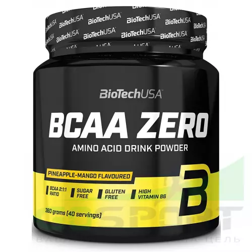 БСАА BiotechUSA BCAA Zero 2:1:1 360 г, Ананас-манго