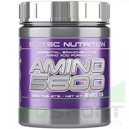 Аминокислоты Scitec Nutrition Amino 5600 200 таблеток