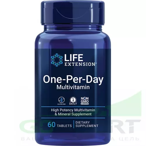 Витаминный комплекс Life Extension One-Per-Day Multivitamin 60 таблеток