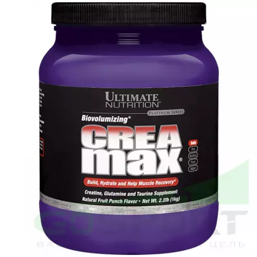  Ultimate Nutrition CREA MAX 1000 г, Фруктовый пунш