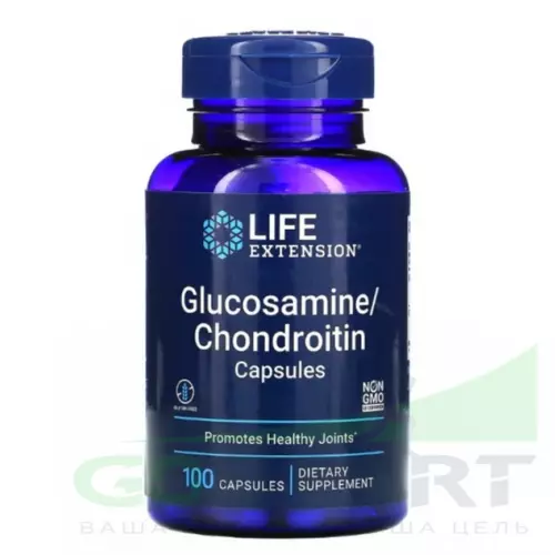  Life Extension Glucosamine/Chondroitin Capsules 100 капсул