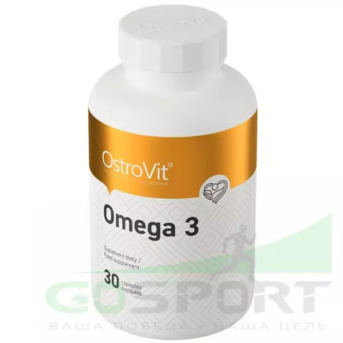 Омена-3 OstroVit OMEGA 3 30  гелевых капсул