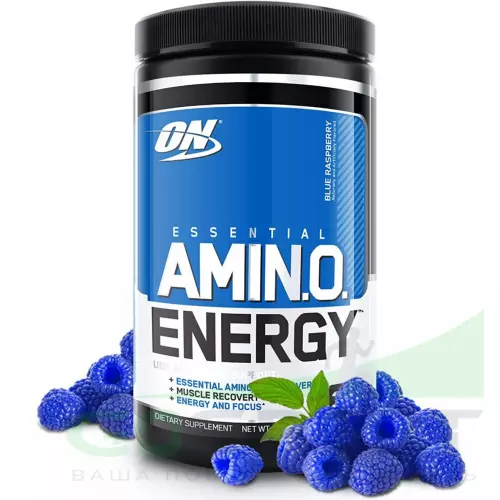 Аминокислоты OPTIMUM NUTRITION Essential Amino Energy 270 г, Ежевика