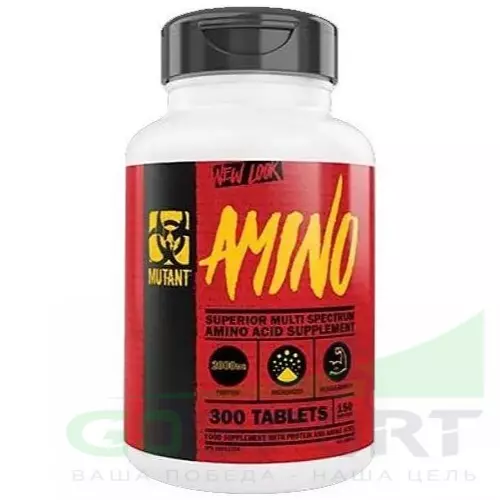 Аминокислоты Mutant Amino 300 таблеток